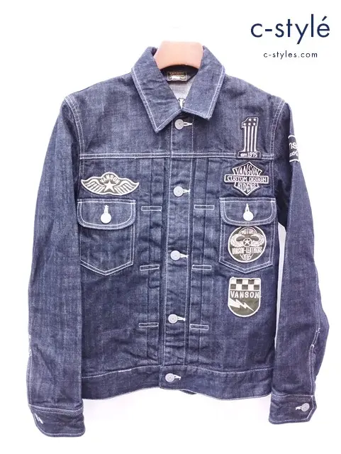VANSON バンソン デニムジャケット M インディゴ 2nd Type