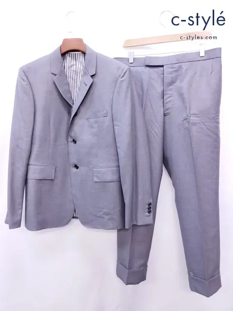THOM BROWNE トムブラウン スーツ 3 グレー 3B 段返り セットアップ