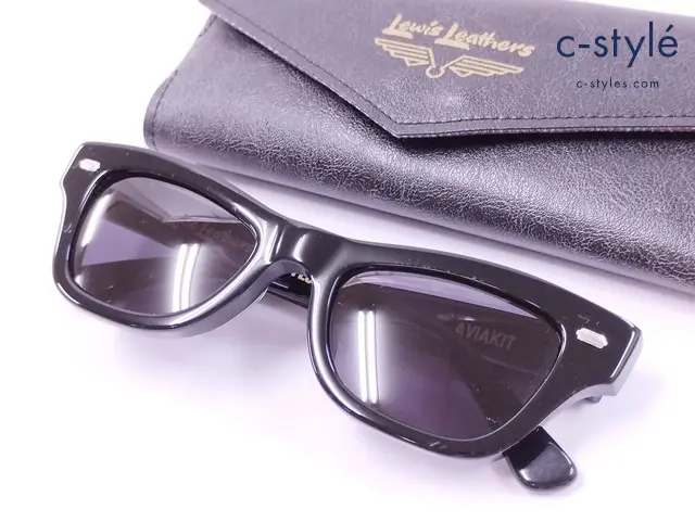 Lewis Leathers×EFFECTOR ルイスレザー×エフェクター サングラス ブラック