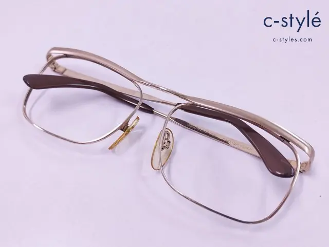 Rodenstock ローデンストック メガネ 56□ ゴールド Carlton Flach 135 1/20-10K 金
