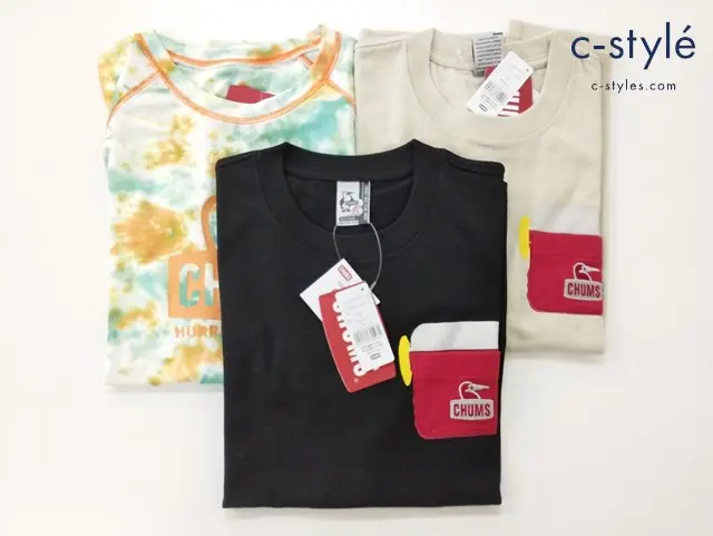 CHUMS チャムス 半袖Tシャツ L コットン100% レディース 計3点