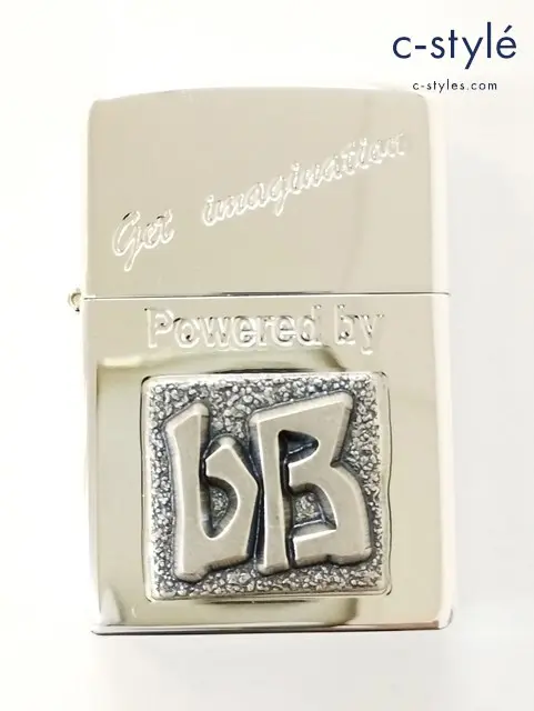 ZIPPO ジッポー オイルライター TOYOTA bB 抽選品 メタル貼り シルバー 1999年 立体プレート 喫煙具