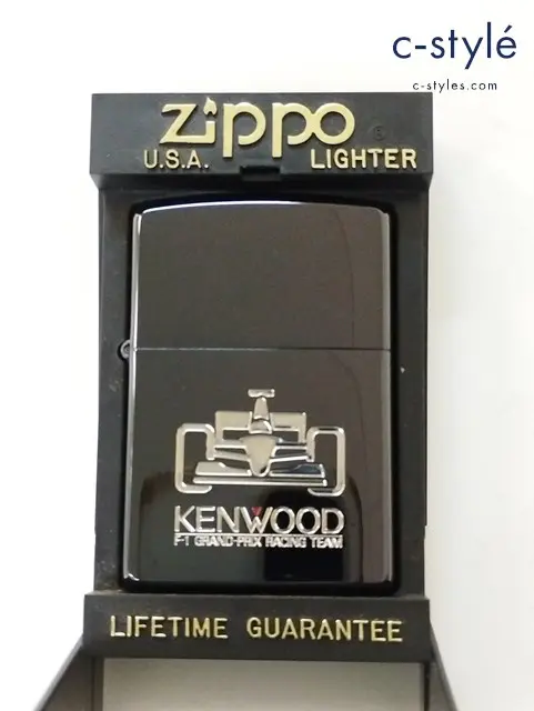 ZIPPO ジッポー オイルライター KENWOOD F-1 GRAND-PRIX RACING TEAM ケンウッド ブラック 1997 喫煙具