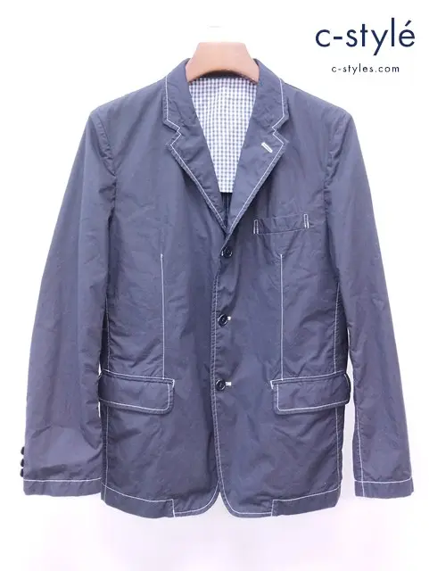 COMME desGARCONS HOMME コムデギャルソンオム ジャケット S ネイビー系 日本製 HG-J060