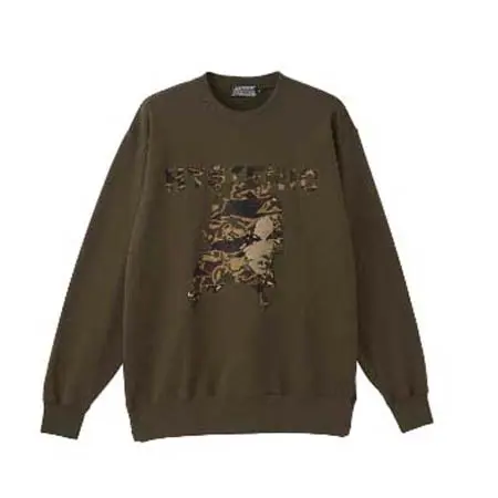 HYSTERIC GLAMOUR(ヒステリックグラマー) WOMAN HEADバックアップリケ スウェット