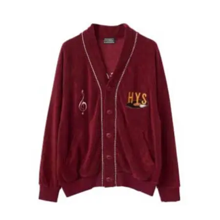 HYSTERIC GLAMOUR(ヒステリックグラマー) BREAK IT UP刺繍 カーディガン