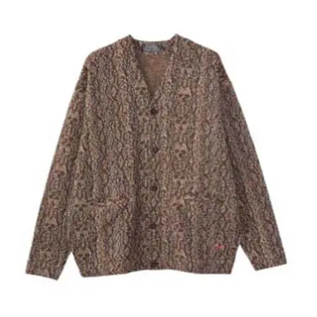 HYSTERIC GLAMOUR(ヒステリックグラマー) SPEAK NO EVILワッペン カーディガン