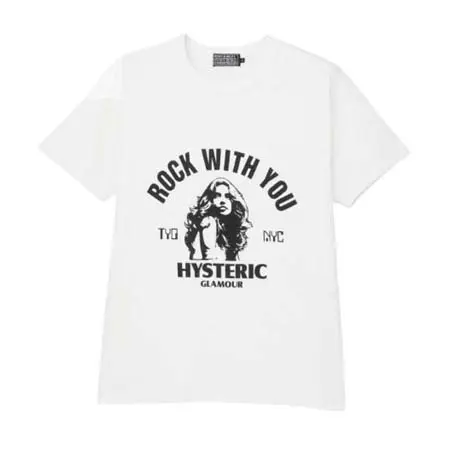 HYSTERIC GLAMOUR(ヒステリックグラマー) ROCK W YOU Tシャツ