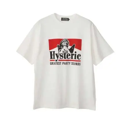HYSTERIC GLAMOUR(ヒステリックグラマー) GREATEST PARTY SOUNDS Tシャツ