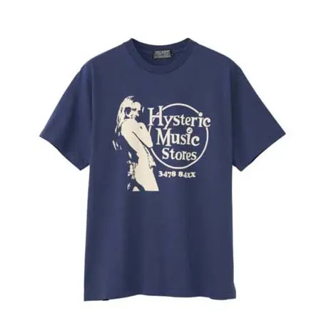 HYSTERIC GLAMOUR(ヒステリックグラマー) MUSIC STORES Tシャツ