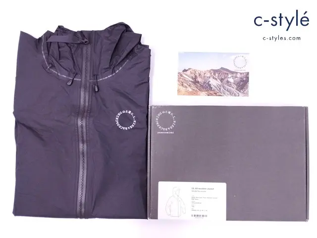 山と道 alpha anorak アルファアノラック オールウェザージャケット S ブラック 日本製 アウトドアウェア