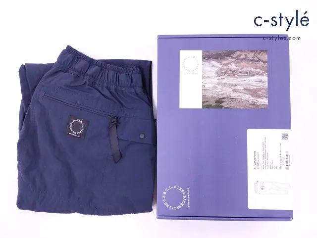 山と道 alpha anorak アルファアノラック パンツ ST ダークネイビー 日本製 アウトドアウェア