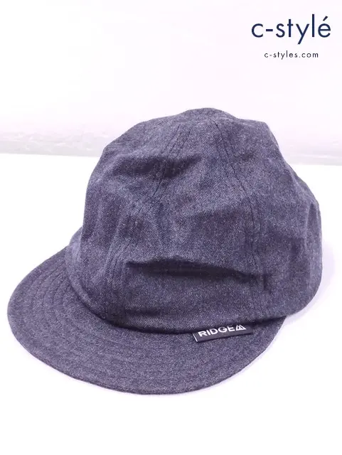 RIDGE MOUNTAIN GEAR リッジマウンテンギア キャップ FREE ダークグレー 日本製
