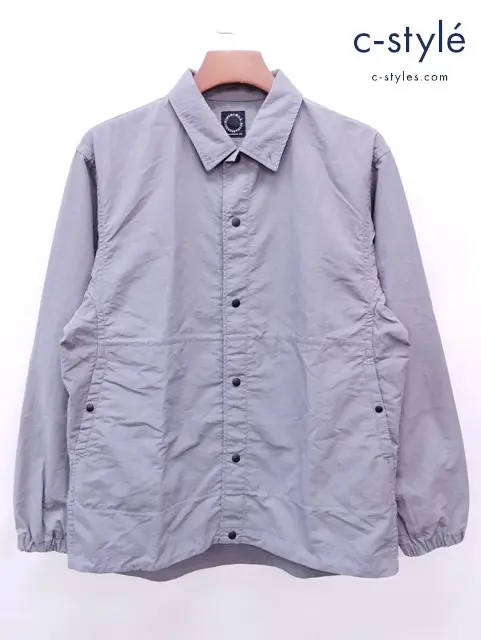 山と道 alpha anorak アルファアノラック ジャケット M グレー TASLAN COACH JACKET 日本製