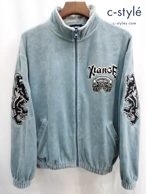 X-LARGE×AVIREX エクストララージ×アヴィレックス ジャケット S ブルー系 783-3230076