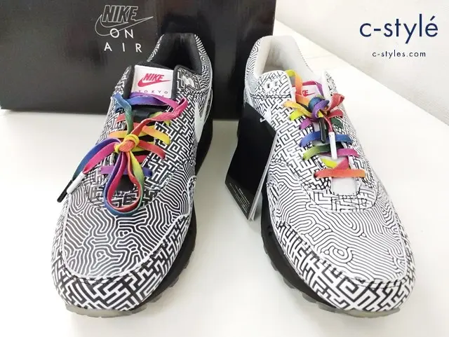 NIKE ナイキ スニーカー 28cm ホワイト×ブラック AIR MAX 1 OA YT CI1505-001