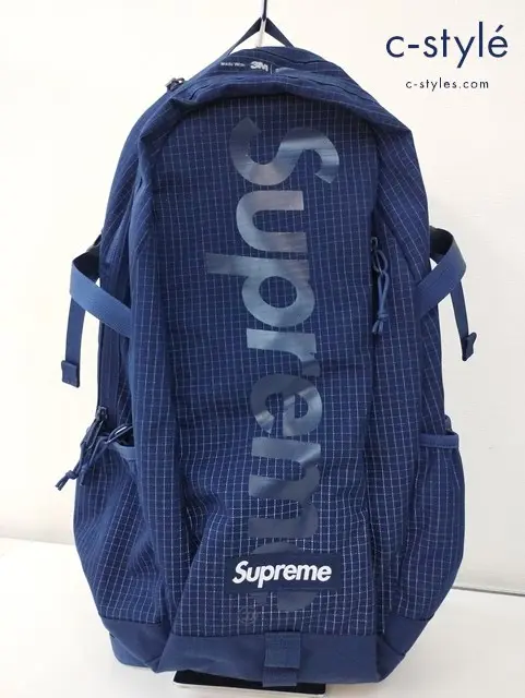 Supreme シュプリーム バックパック ブルー系 3M 24SS チェック