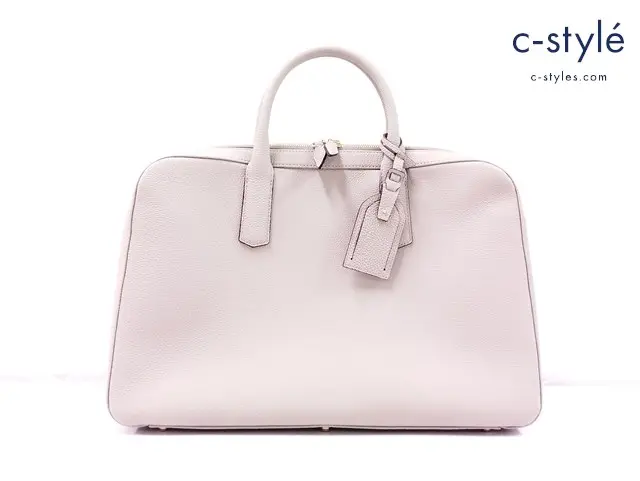 大峡製鞄 OHBA ビジネスバッグ グレージュ系 ゲント メディア スリムオーバーナイト 1123-3-GMS