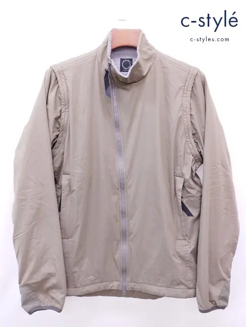 山と道 alpha anorak アルファアノラック ジャケット M オリーブ 日本製 LIGHT ALPHA VEST JACKET