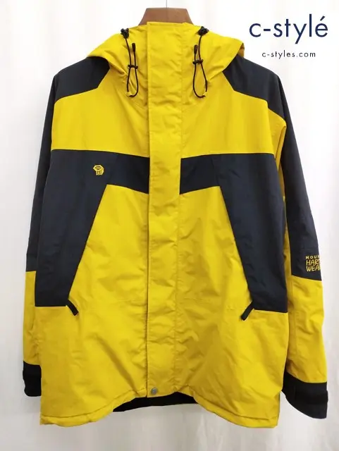 MOUNTAIN HARDWEAR マウンテンハードウェア パラダイムジャケット L イエロー×ブラック 219 CE8750