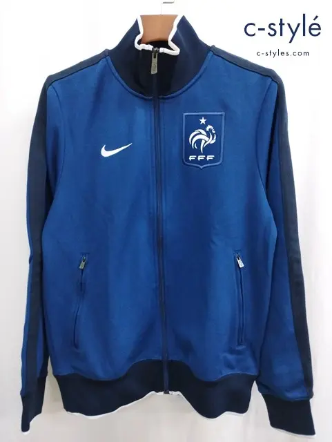 NIKE ナイキ トラックジャケット S ブルー FFF フランス代表 ジャージ