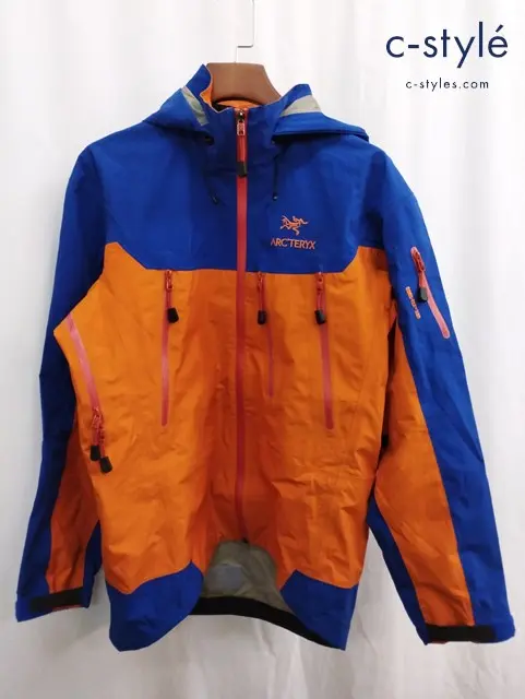 ARC’TERYX×BEAMS アークテリクス×ビームス ジャケット S オレンジ×ブルー Theta AR