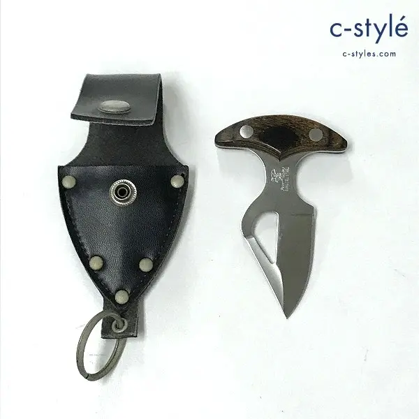 Frost Cutlery フロストカトラリー Tグリップナイフ シース付き 全長:約9.1cm 刃渡:約4.7cm