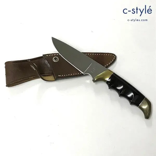 Kershaw by kai カーショウバイカイ シースナイフ MODEL 1034 シース付き 全長:約20.8cm 刃渡:約10.2cm