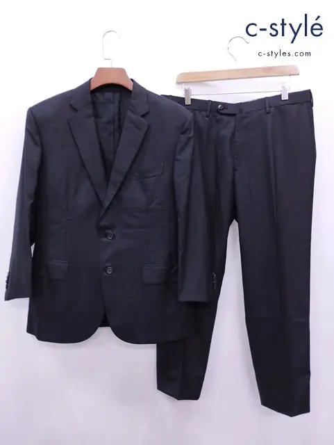 Brioni ブリオーニ 2Bスーツ 52 ブラック MADISON イタリア製 セットアップ