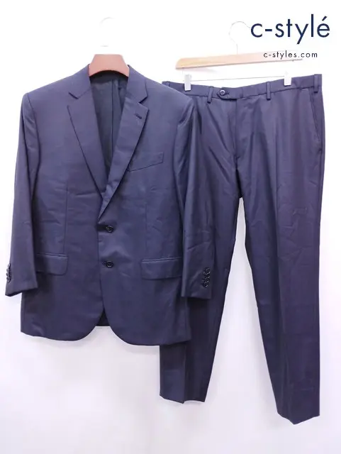 Brioni ブリオーニ 2Bスーツ 52 ネイビー MADISON イタリア製 セットアップ