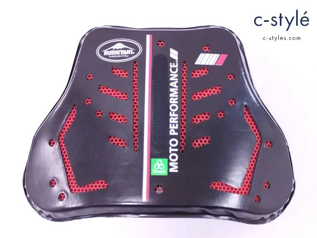 KUSHITANI クシタニ コロイドブレストパッド ブラック×レッド K-4409 バイク用品