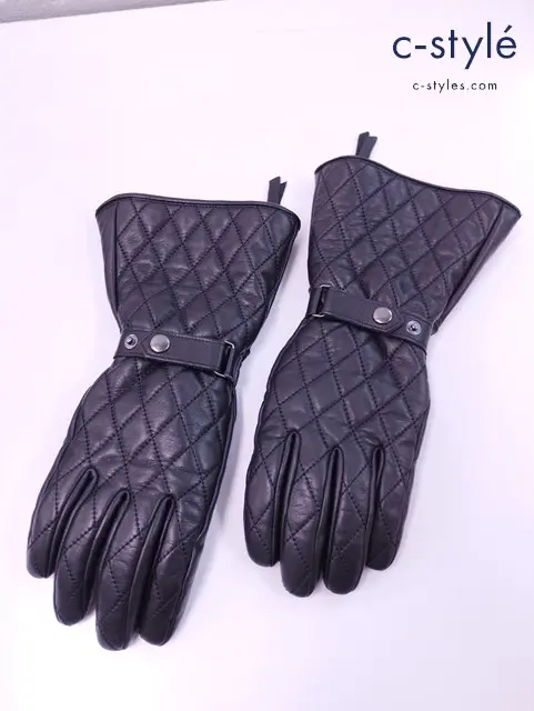 KADOYA カドヤ レザーグローブ M ブラック ガントレット