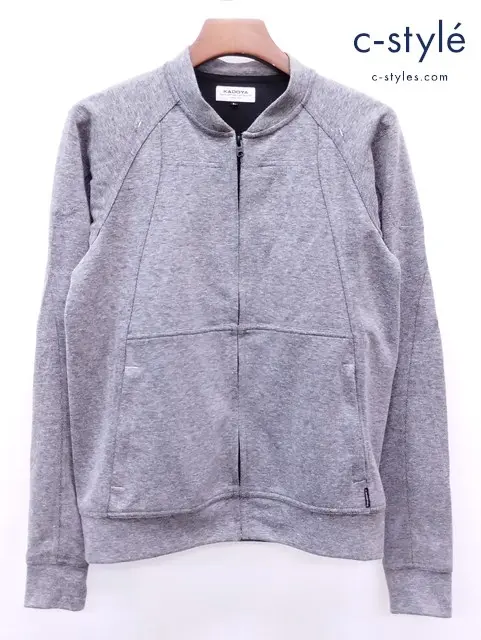 KADOYA カドヤ ジップアップパーカー L グレー スウェット