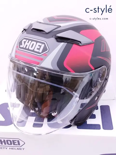 SHOEI ショウエイ ヘルメット XL 61cm ブラック系 J-Cruise II バイク用品