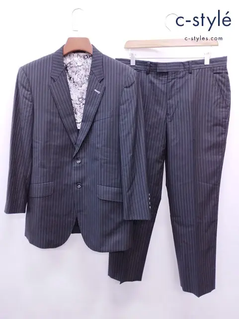 Paul Smith COLLECTION ポールスミスコレクション 2Bスーツ MX 84 ブラック ストライプ