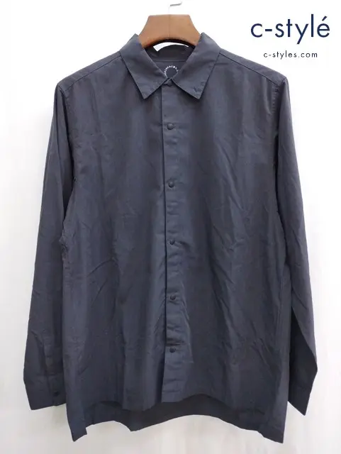 山と道 alpha anorak アルファアノラック シャツ M ダークグレー系 長袖 日本製