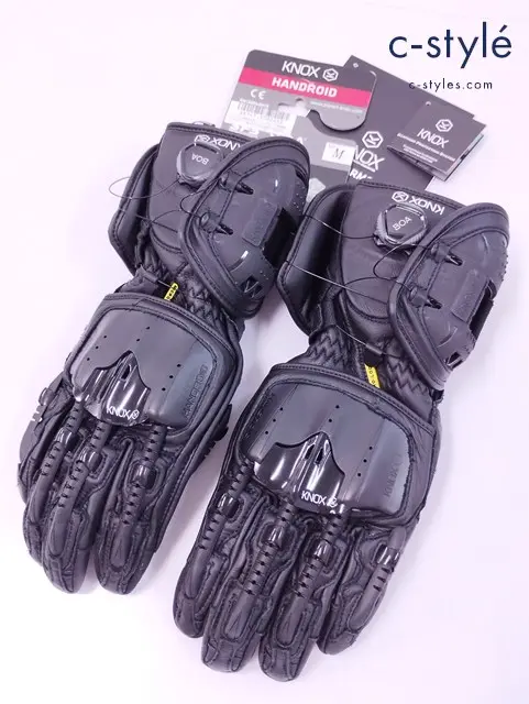 KNOX ノックス グローブ M ブラック Handroid Mark4 バイク用品
