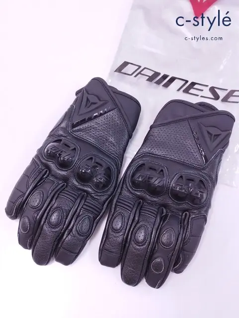 DAINESE ダイネーゼ グローブ M ブラック BLACKSHAPE LEATHER GLOVES