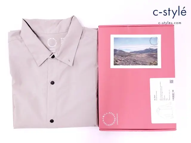 山と道 ヤマトミチ 長袖シャツ L ベージュ