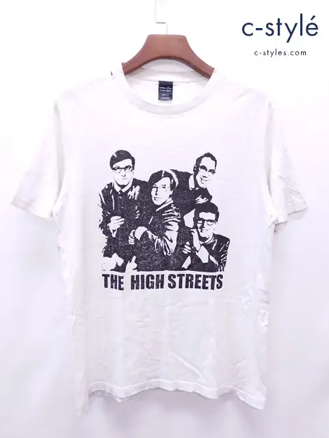 NUMBER (N)INE ナンバーナイン Tシャツ 3 ホワイト THE HIGH STREETS 綿100％