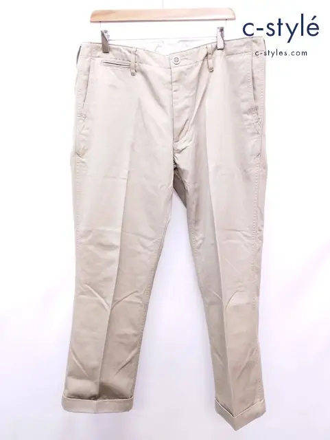 visvim ビズビム パンツ 5 ベージュ HIGH WATER CHINO 0121105008002