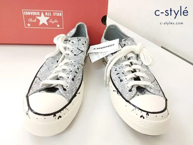 CONVERSE コンバース スニーカー 27.5cm グレー系 CHUCK 70 PAINT SPLATTER A01172C