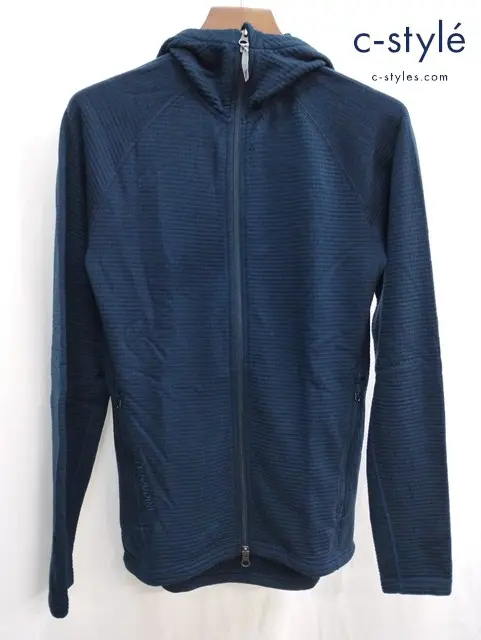 HOUDINI フーディニ パーカー S ネイビー WOOLER HOUDI メリノウール100％