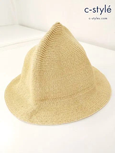 BROWN by 2-tacs ブラウンバイツータックス 帽子 ベージュ系 Paper hat ハット