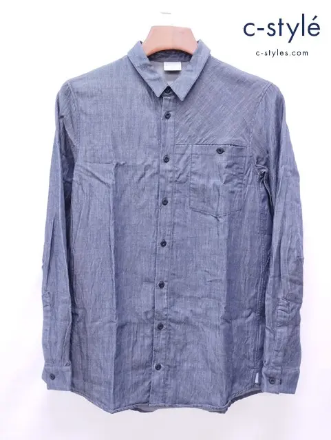 HOUDINI フーディニ シャツ XS インディゴ 長袖