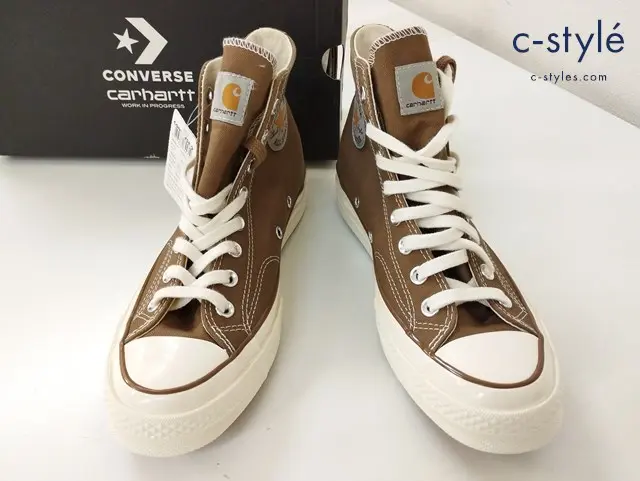 CONVERSE×carhartt コンバース×カーハート スニーカー 25.5cm ブラウン 169220C