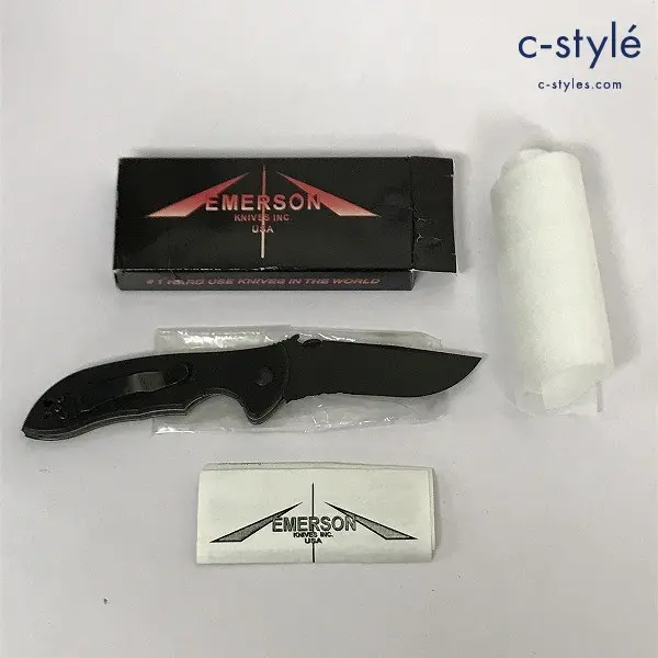 EMERSON エマーソン フォールディングナイフ 全長:約22.2cm 刃渡:約9.9cm (セレーション含む)