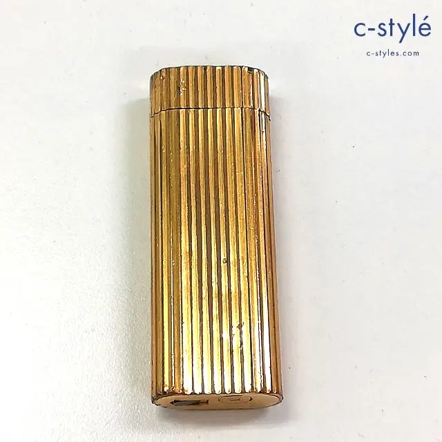 Cartier カルティエ PLAQUEOR 6 ガスライター ゴールド 186566