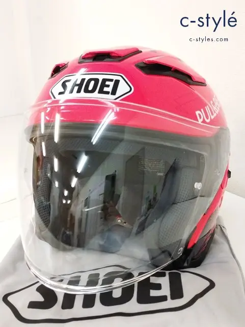 SHOEI ショウエイ ヘルメット L 59cm レッド系 J-cruise2
