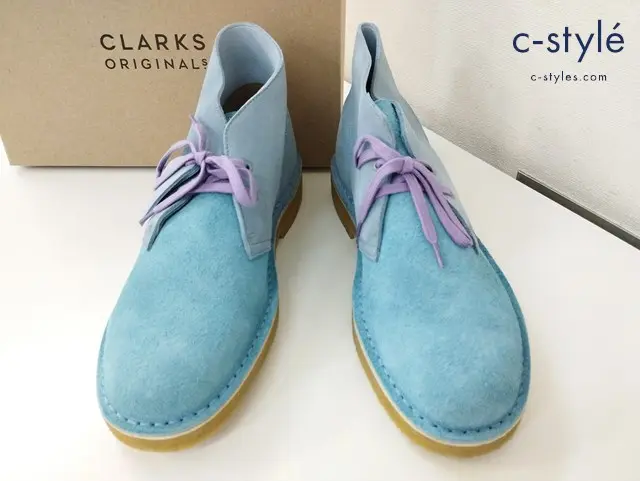 CLARKS×LEVI’S クラークス×リーバイス デザートブーツ 26.5cm ブルー